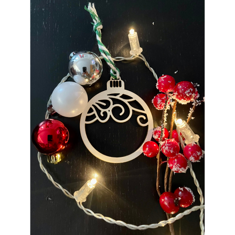 Bola 'enfeite' 8cm | Loja Criarte