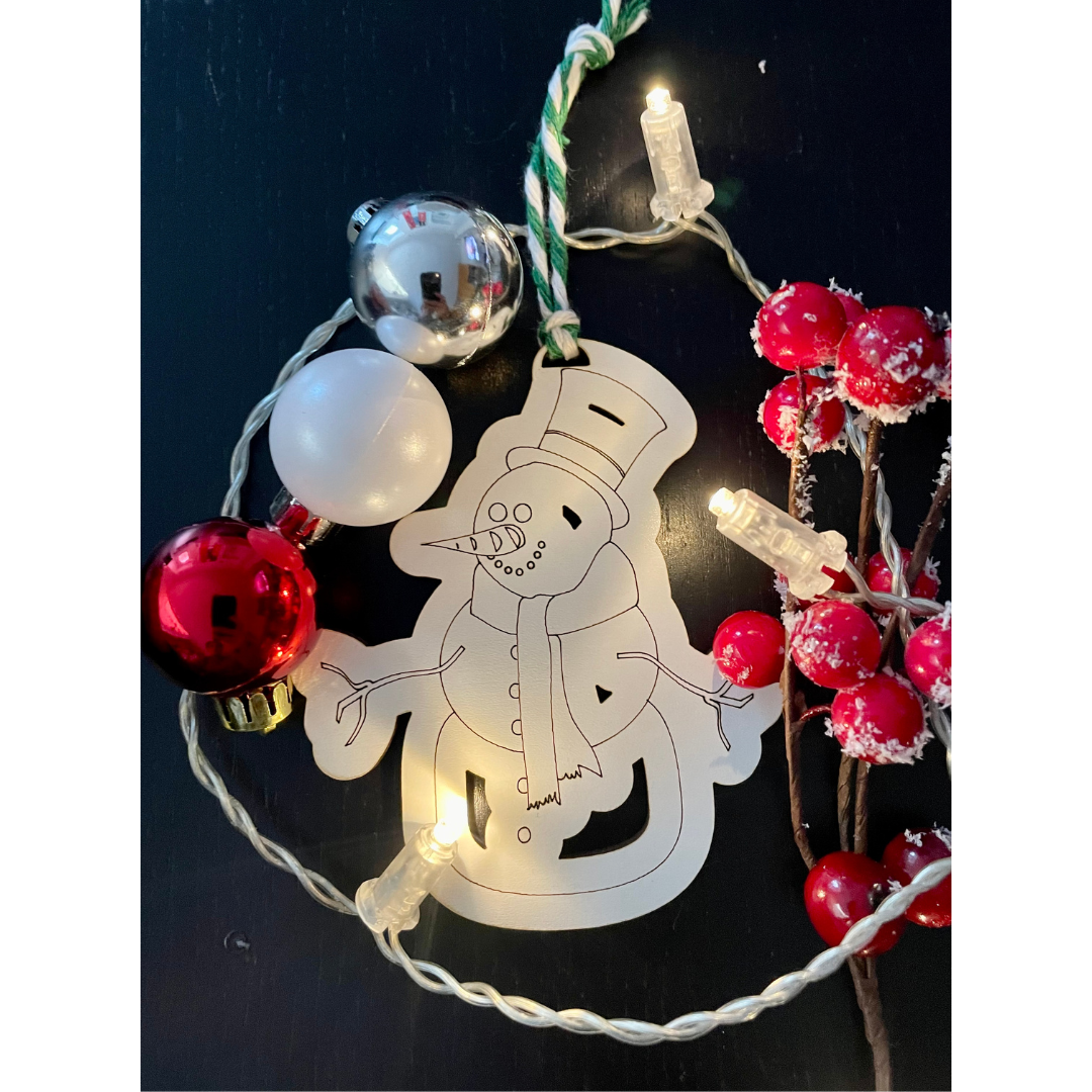 Boneco de neve 8cm | Loja Criarte