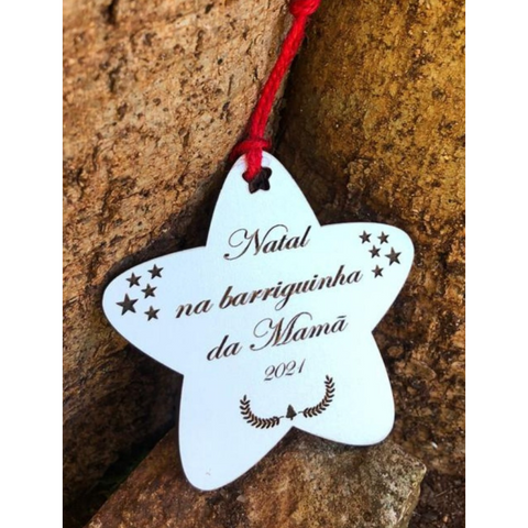 Estrela 'mamã' 8cm | Loja Criarte