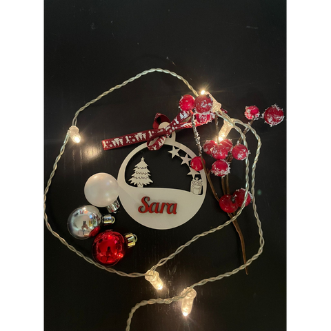 Bola 'alternativa'  Nome Personalizado 8cm | Loja Criarte